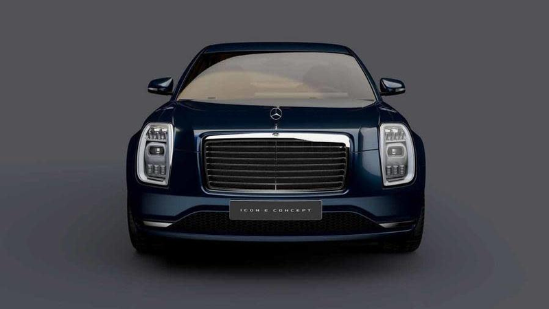 Illustration for article titled This Mercedes-Benz Icon E Concept Is the Modern W114 You Didn't Know You Needed